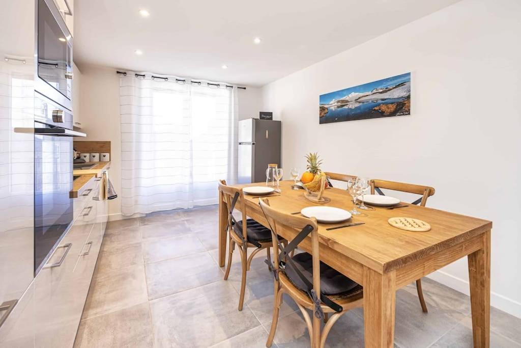 Appartement Modane Wifi Stationnement Gratuit Eksteriør billede
